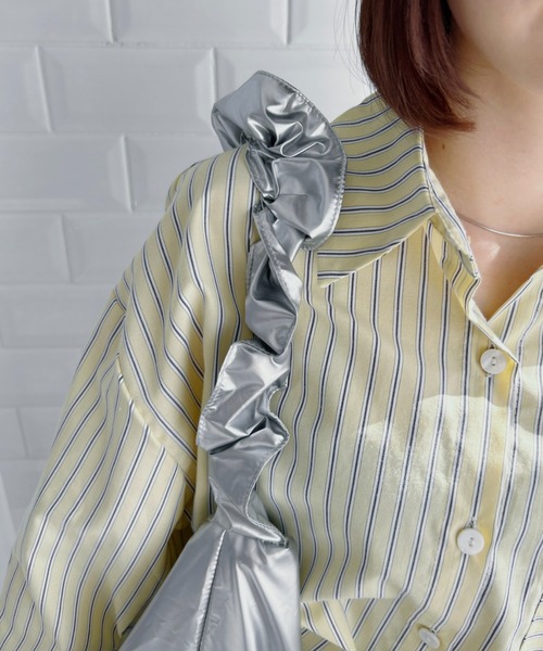 √nuage ショルダーバッグ バッグ ドロスト付きくしゅくしゅ