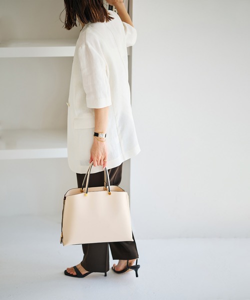 ROPÉ 【E'POR】Y BAG Medium【メディア掲載】 E'POR ハンドバッグ 「E'POR」Y BAG Medium「軽量」「メディア