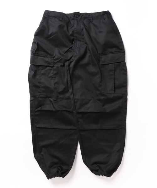 ダークグレー カーゴパンツ 複数ポケット SUPERTHANKS カーゴパンツ M-51カーゴポケット ルーズパンツ