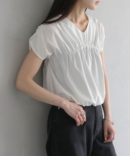 cheriella ブラウス シャツ 「cheriella」フレンチスリーブ