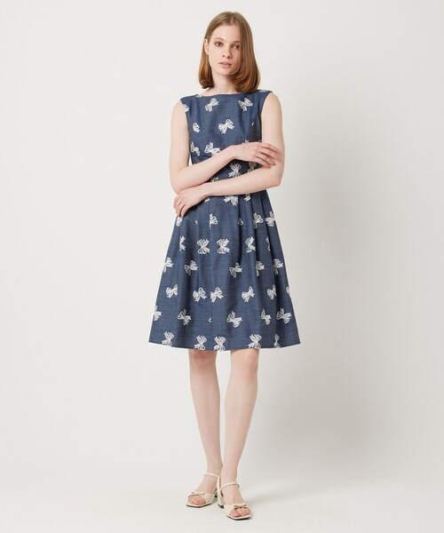 最終:美品TOCCA／秋冬RIBBON STEPS ドレス,ひざ丈ワンピ,黒,0 TOCCA（トッカ） ワンピース RIBBON PARASOL ドレス : ZOZOTOWN Yahoo