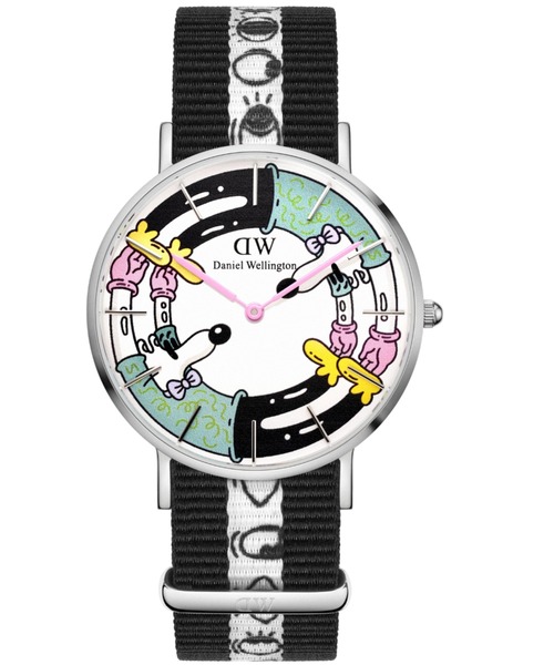 Steven Harrington Daniel Wellington 時計 Steven Harrington x DW SET: Iconic Link Dual Tone & Shout Charm