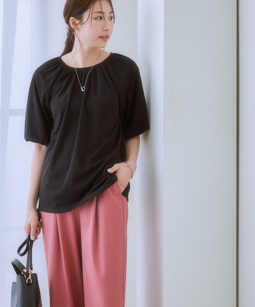 7days Life Styling ブラウス シャツ 「ひんやり接触冷感