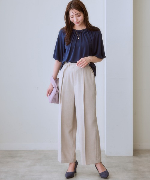ブラウス シャツ 「接触冷感／フラワーモチーフ」パフスリーブブラウス レディース 楽天市場】シャツ ブラウス トップス レディース 春夏 トップス