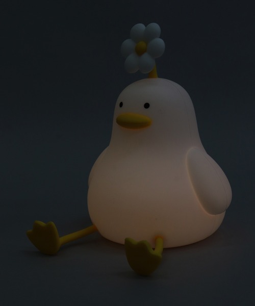 BAYBLO 照明 (SB)ちょこんと座る アヒルさん シリコン ルームライト