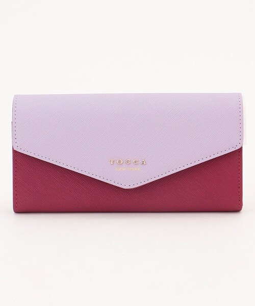 TOCCA 財布 LETTERA LONG WALLET 長財布 レディース : ZOZOTOWN