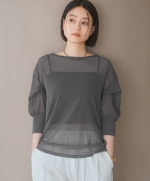tシャツ 「追加2」チュールパフプルオーバー_半袖 レディース｜ZOZOTOWN Yahoo!店