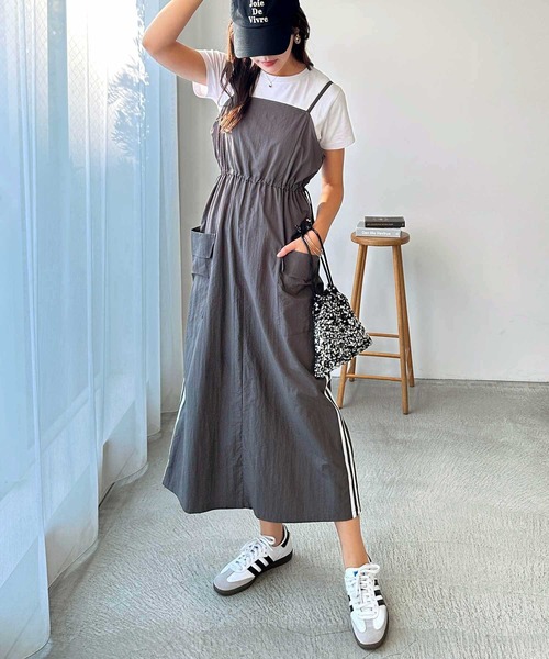 【美品】エンフォルド　キャミソールワンピース ENFOLD 【新品】 / エンフォルド | メモリーツイル キャミDRESS
