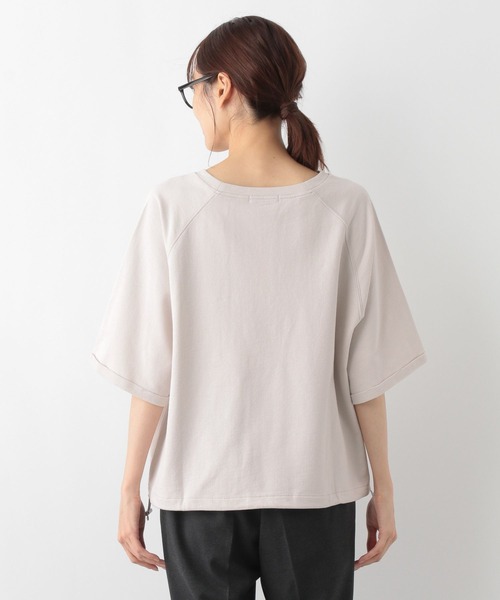 GLOBAL WORK tシャツ ドロストラグランプルオーバー7分袖/145450