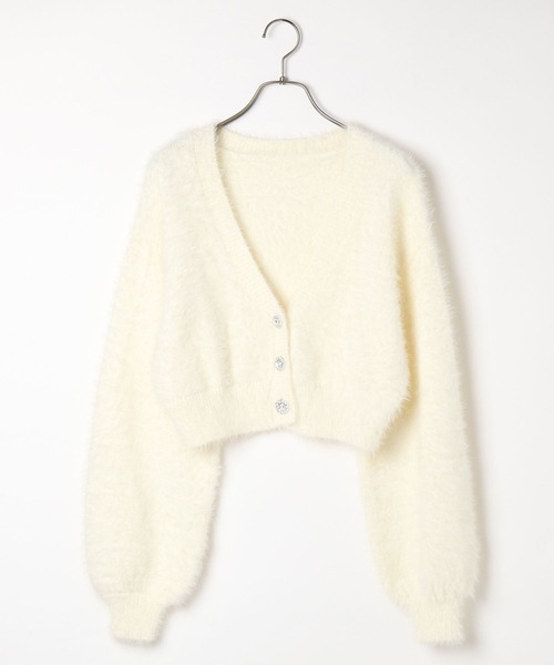 Heather（ヘザー） カーディガン ジュエルボタンカーディガン 150137