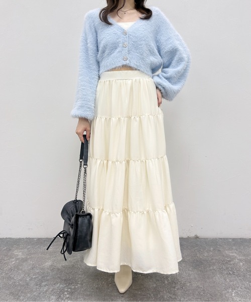 Heather(ヘザー) カーディガン ジュエルボタンカーディガン 150137 Heather(ヘザー) カーディガン ジュエルボタンカーディガン 150137
