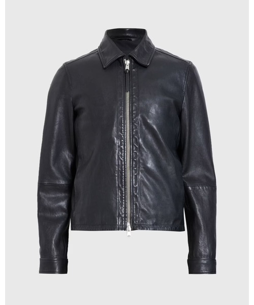 ALLSAINTS（オールセインツ） コート ジャケット EROL ZIP UP LEATHER