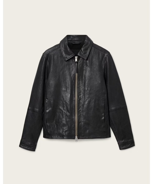 ALLSAINTS（オールセインツ） コート ジャケット EROL ZIP UP LEATHER