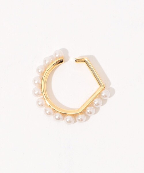 イヤーカフ 「別注」januka  small パールイヤーカフ レディースの画像