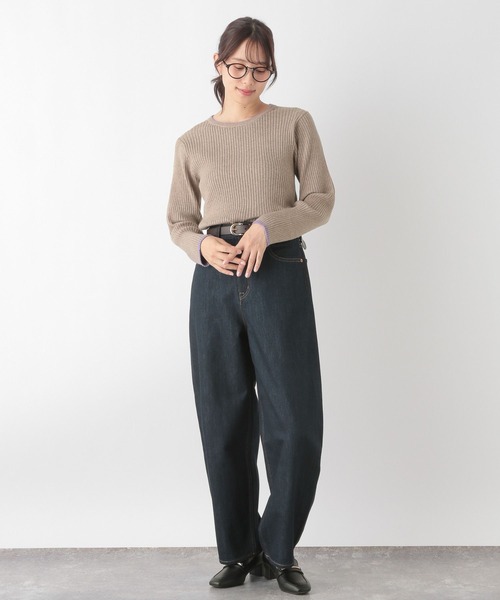 新品未使用品Deuxieme Classe リブ クルーネックニット Rib クルーネック プルオーバー（ニット／セーター）｜Deuxieme