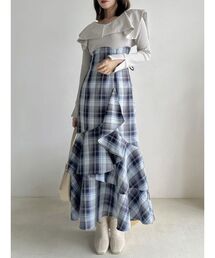 dazzlin ダズリン　アシメマーメイドコルセットワンピース　黒ブラック　XS dazzlin ワンピース アシメマーメイドコルセットワンピース