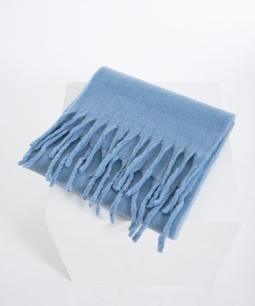 マフラー　ゆめかわいい ゆめかわ♡ふわもこマフラー（ねこ柄ピンク） マフラー 長く愛用できる