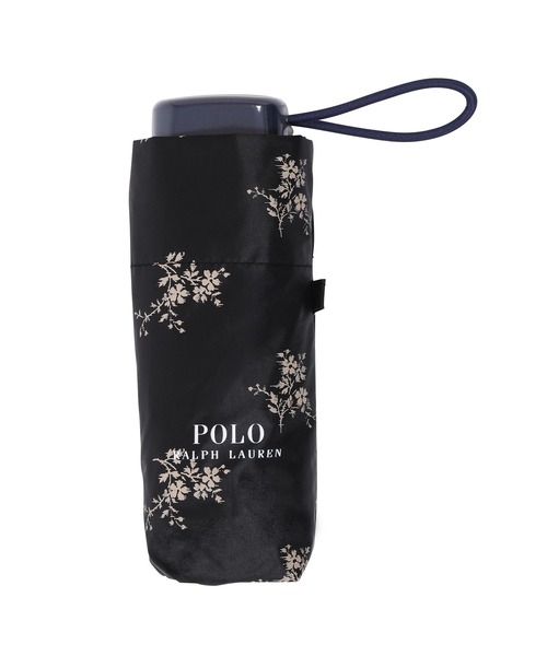 【新品】ポロラルフローレン 花柄 晴雨兼用 折り畳み傘 ネイビー 55cm ポロ ラルフ ローレン POLO RALPH LAUREN 【WEB限定】POLO RALPH
