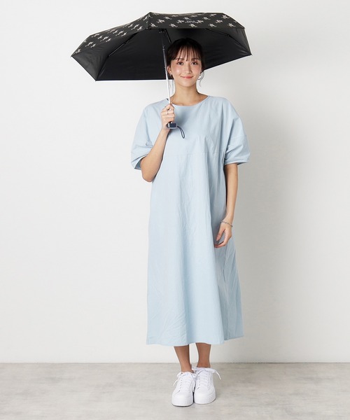 【新品】ポロラルフローレン 花柄 晴雨兼用 折り畳み傘 ネイビー 55cm ポロ ラルフ ローレン POLO RALPH LAUREN 【WEB限定】POLO RALPH