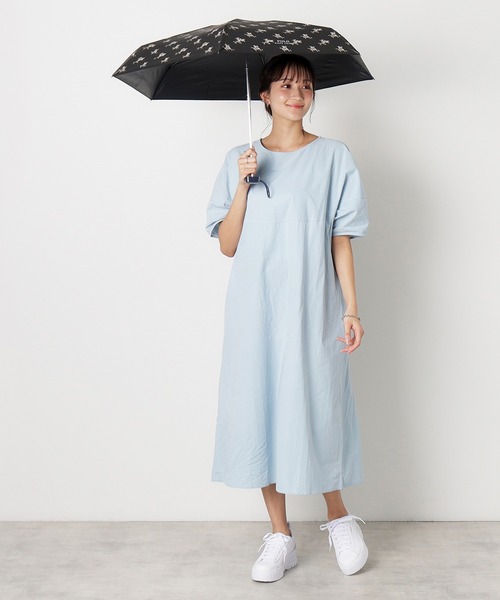 【新品】ポロラルフローレン 花柄 晴雨兼用 折り畳み傘 ネイビー 55cm ポロ ラルフ ローレン POLO RALPH LAUREN 【WEB限定】POLO RALPH