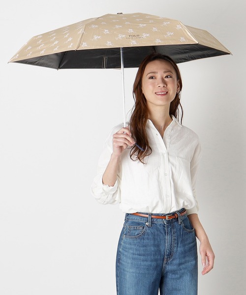 POLO RALPH LAUREN 折りたたみ傘 「WEB限定」遮光100% 晴雨兼用