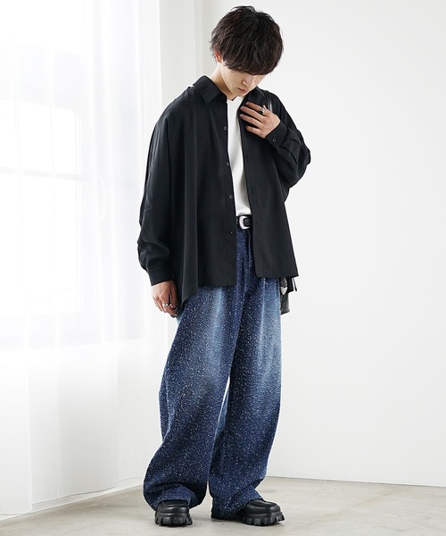 NOREMID ワイド バギー デニム ジーンズ MinoriTY（マイノリティ） ワイドパンツ ジーンズ 「MinoriTY