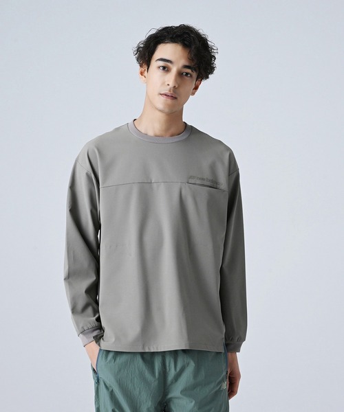 Tシャツ・カットソー New Balance UNI Flying Boston Long Sleeve Tee 5FT859 Tシャツ・カットソー New Balance UNI Flying Boston Long