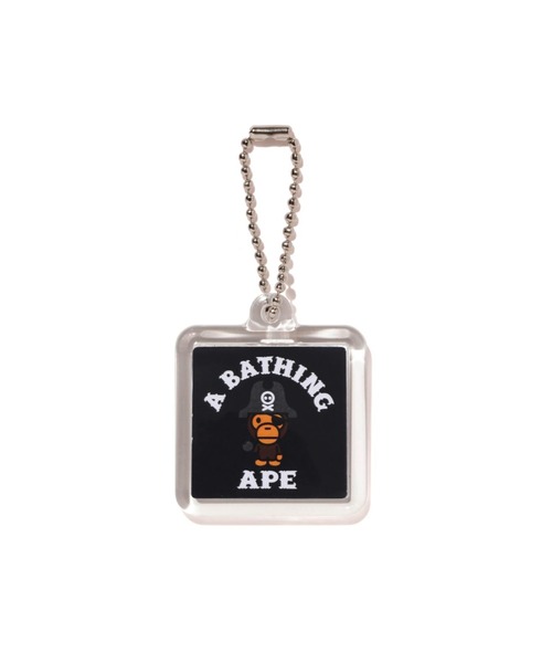 新品☆A BATHING APE レザー マイロ キーホルダー 期間限定値下げ☆新品☆A BATHING APE レザー マイロ