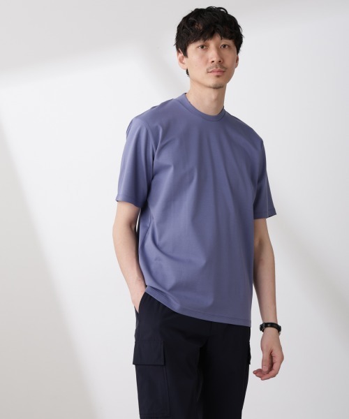 〔新品〕京都サンガ 【NANO universe】クルーネックジャケTシャツ Amazon.co.jp: 〔〕京都サンガ NANO universeクルーネックジャケ