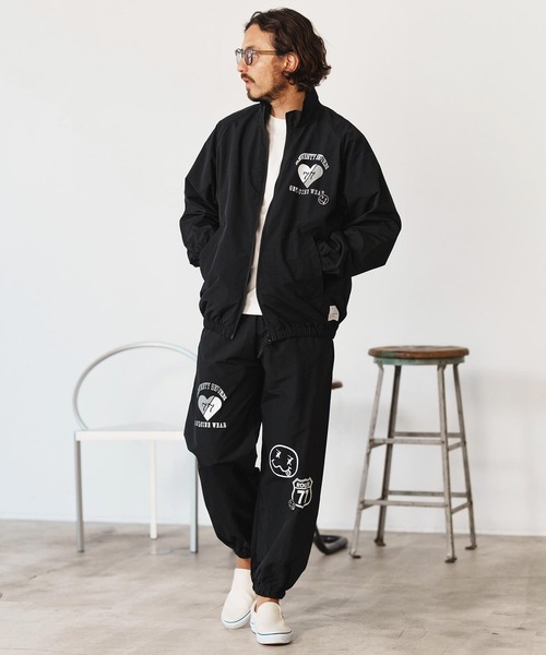 seventy seven ナイロンジャケット mj10651-nylon training jacket