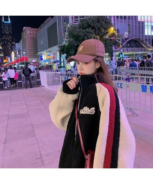 「DEVICE」 ジップアップブルゾン FREE ブラック レディース_画像9