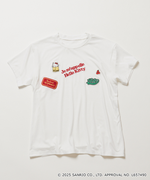 tシャツ 「一部店舗・WEB限定」Hello Kitty ワッペンTEE レディース