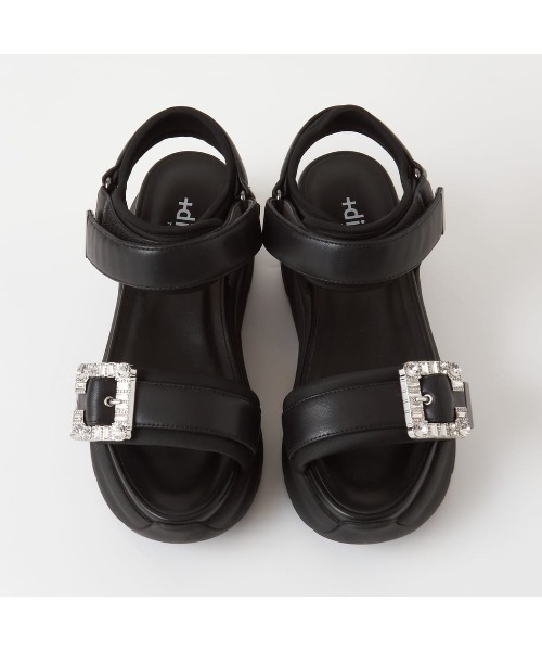 diana サンダル ジュエルバックルサンダル レディース