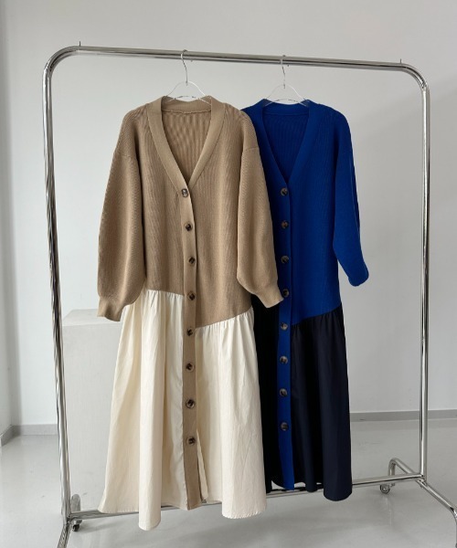 N.s ドッキングワンピース FREE ブルー レディース : ZOZOTOWN Yahoo