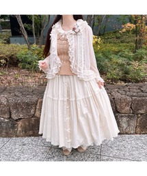 PINK HOUSE（ピンクハウス） ワンピース ポルカドットチュール使い