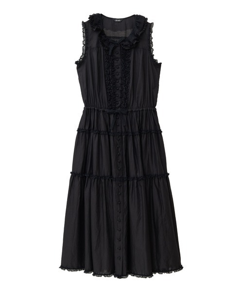 PINK HOUSE（ピンクハウス） ワンピース ポルカドットチュール使い