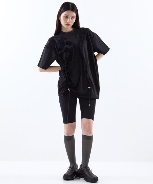 HOUGA（ホウガ） tシャツ 「HOUGA/ホウガ」wave T/Tシャツ レディース