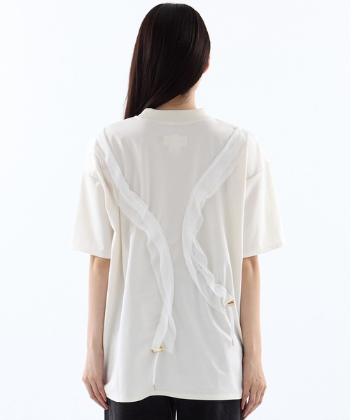 HOUGA（ホウガ） tシャツ 「HOUGA/ホウガ」wave T/Tシャツ レディース