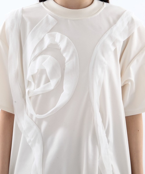 tシャツ 「HOUGA/ホウガ」wave T/Tシャツ レディース HOUGA tシャツ 「HOUGA/ホウガ」wave T/Tシャツ レディース
