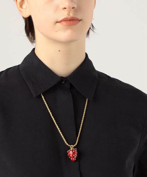 Kenneth Jay Lane ネックレス ペンダント レッド 赤 ハート Kenneth Jay Lane ネックレス ペンダント レッド 赤 ハート
