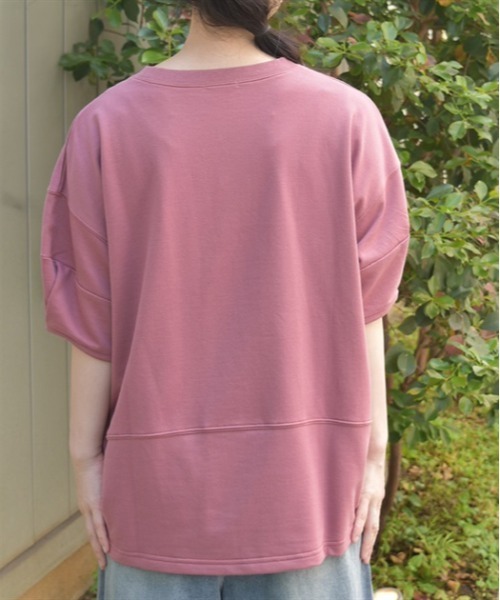 tシャツ 半袖 プリントコクーントレーナー レディース | axes femme | 05