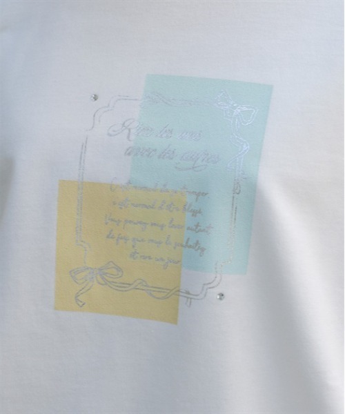 tシャツ 半袖 プリントコクーントレーナー レディース | axes femme | 08
