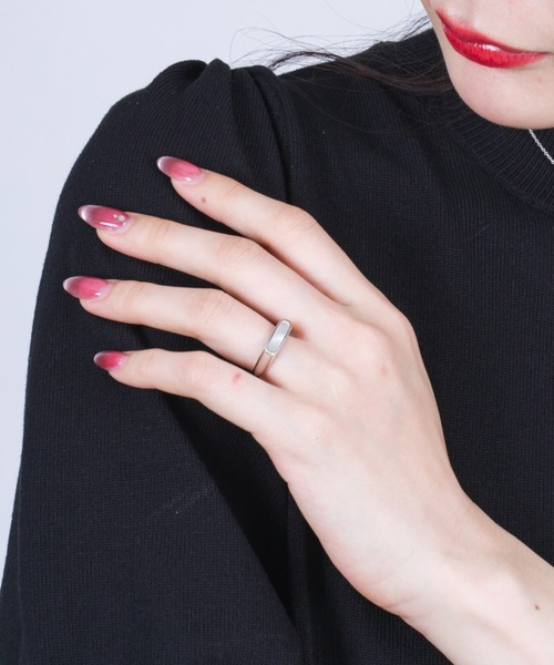 TOM WOOD 指輪 リング 「TOMWOOD/トムウッド」Mario Ring White