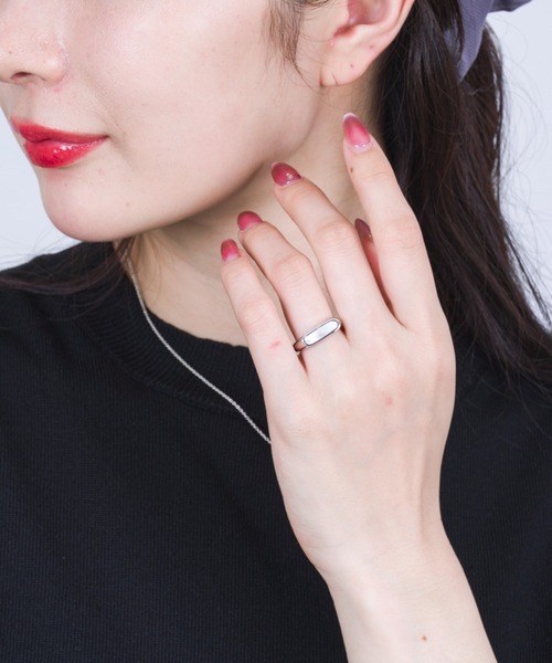 TOM WOOD 指輪 リング 「TOMWOOD/トムウッド」Mario Ring White