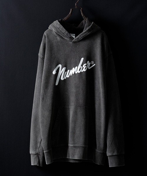 NUMBER (N)INE 「NUMBER (N)INE」 プルオーバーパーカー 3 ブラック  