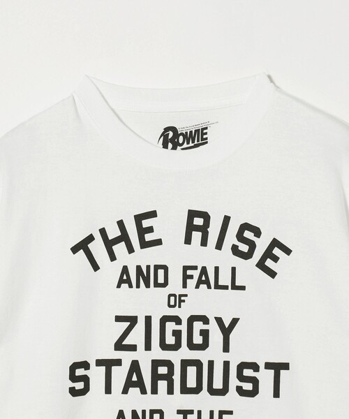 tシャツ 「ASTRAET」D/BOWIE ZIGGY プリントTシャツ レディース ASTRAET tシャツ 「ASTRAET」D/BOWIE ZIGGY プリントTシャツ