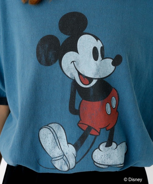 tシャツ 追加「JOHNBULL/ジョンブル」MICKEY MOUSE / ミッキーマウス /  プリントTシャツ / リンガーTシャツ / 半袖「W Johnbull tシャツ 追加「JOHNBULL/ジョンブル」MICKEY MOUSE