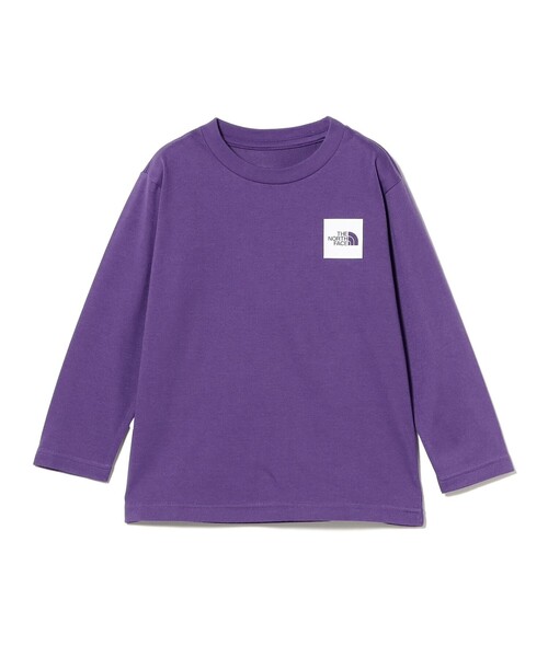 THE NORTH FACE 子ども用Tシャツ（色：パープル系）｜子ども服