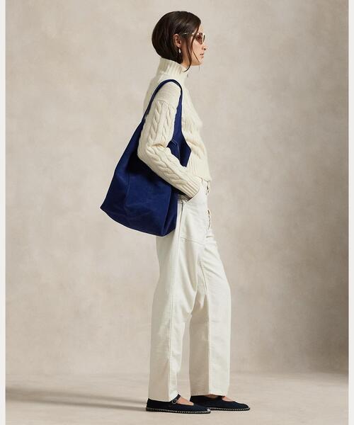 POLO RALPH LAUREN ニット セーター ケーブル ウールカシミヤ
