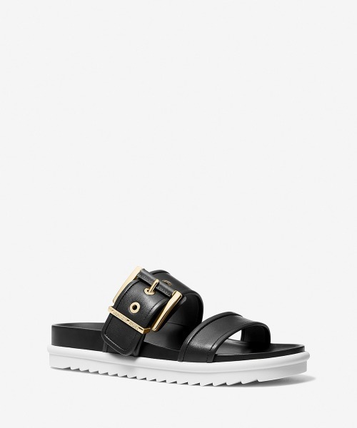 MICHAEL KORS 「MICHAEL KORS」 フラットサンダル 7 ブラック